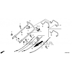 Câble frein moteur 54530VH3Y11 Honda IZY41-46  HRG416/466 C1 PKE SKE