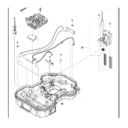 Moteur hauteur de coupe Automower 420 430X 440 450X 520 550