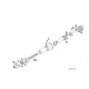 arbre de cardan de plateau K565131180 KUBOTA 