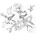 Courroie de turbine KUBOTA 0084810052 GCD450H GCD600BX