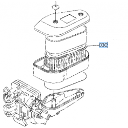 Filtre à air KUBOTA 1249811210 S140H T1460 T1560