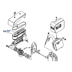 Filtre à air KUBOTA 1268111220 W5019 - W5021 - W6021