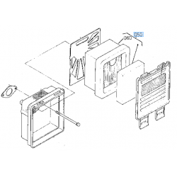 Filtre à air KUBOTA 1281211210 MK40