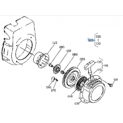 Lanceur complet KUBOTA 1290261080 TF35