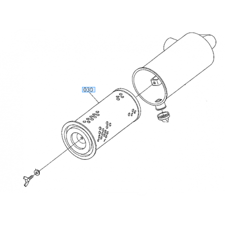 filtre à air origine KUBOTA 1574111083