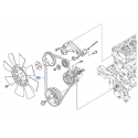 Courroie alternateur KUBOTA 1G77097020