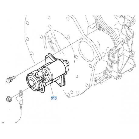 démarreur origine KUBOTA 6c14059210