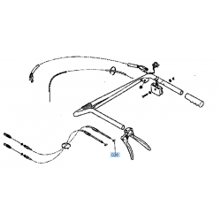 Câble marche arrière KUBOTA 0010342210 TF20
