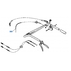 cable accélérateur origine KUBOTA 0010342930 TF20