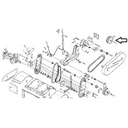 poulie pto origine KUBOTA 0010480073 TF80