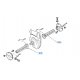 tube de roue origine KUBOTA 0010817250 TF80 TF100