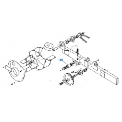 galet de tendeur KUBOTA 0072702400 GCD700 