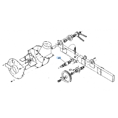 galet de tendeur KUBOTA 0072702400 GCD700 