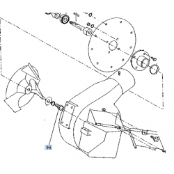 vis de turbine KUBOTA 0083500063 GCD420