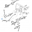 Ressort levier d'embrayage KUBOTA 0083525150 GCD420