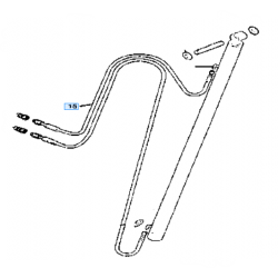 Tuyau hydraulique KUBOTA 0083800026 GCD700 GCD750