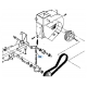 ressort tendeur de courroie de turbine KUBOTA 0084334750 GCD360 GCD460