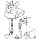 ressort tendeur de courroie de turbine KUBOTA 0084347120 GCD360