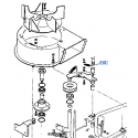 Ressort poulie tendeur KUBOTA 0084347120 GCD360