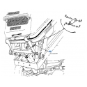 Ressort de rappel KUBOTA 0084600630 GCD660F GCD680F