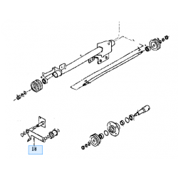 levier tendeur de courroie KUBOTA 0084613210 GCD660f