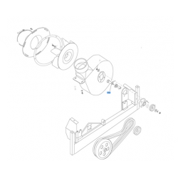 Arbre de turbine KUBOTA 0084917910 GCD750H