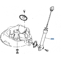 Tube jauge d'huile KUBOTA 1268433112 COTTAGE 48TC