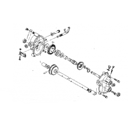 Boitier de traction KUBOTA 6567511000 W5021 HTC