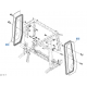 vitre latérale cabine KUBOTA 6C26272210 B2230 B2530