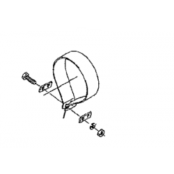 sangle filtre à air K256198210 KUBOTA BX2200