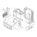 Capot latéral avant droit KUBOTA TC23041092 L3200 L4100