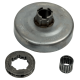 cloche d'embrayage 0.404 7T 503625904 pour 395 XP HUSQVARNA