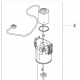 moteur de coupe 531260901 Automower 320 Nera - 430X Nera - 450X Nera