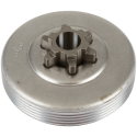 Cloche d'embrayage 3/8" 6T pour 120 HUSQVARNA