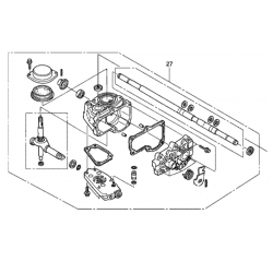 Boitier de traction 20001VE5A10 HONDA HRX476C HXE