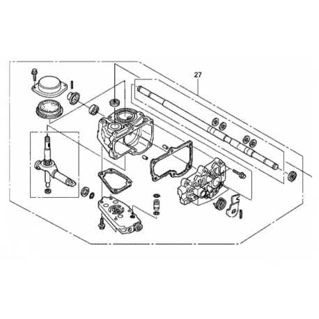 Boitier de traction 20001ve5a10 HONDA HRX476c HXE