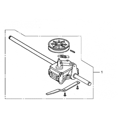 Boitier de traction 20001VK8753 HONDA HRX476c SDE / SXE