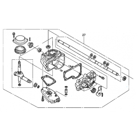 Boitier de traction 20001ve5a32 HONDA HRX476c1-c2 HYE / HYEA / HYEH