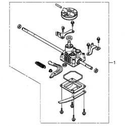 Boitier de traction 20001VL0M90 HONDA HRX476C1-C2 VKE / VYE / VKEA / VYEA