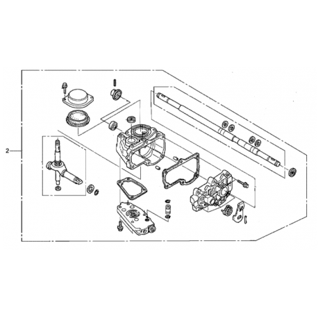 Boitier de traction 20001VE5A21 HONDA HRD536 HRB536 HME / HXE