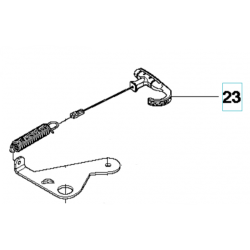 Poignée de tension courroie de coupe Rider Husqvarna 5046224102