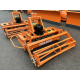 HERSE ROTATIVE KR120 DELEKS AVEC ROULEAU CAGE