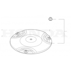 Plateau de coupe robot tondeuse Miimo HONDA HRM300 - HRM500