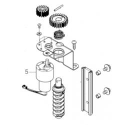 Moteur de hauteur de coupe robot tondeuse Miimo HONDA HRM3000 - HRM4000