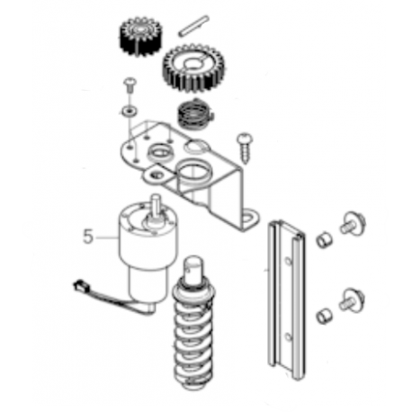 Moteur de hauteur de coupe robot tondeuse Miimo HONDA HRM3000 - HRM4000