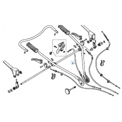 câble d'accélérateur F560 K6 / K7 HONDA