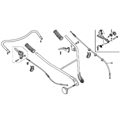 câble d'embrayage F510 - F506 HONDA