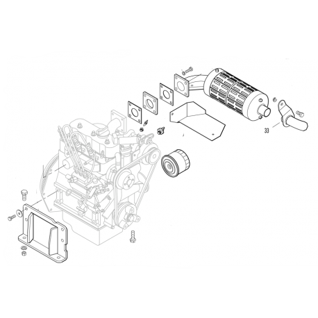 Tuyau d'échappement 7013-2 WALKER