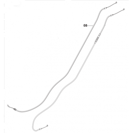 Câble arrêt moteur 599349391 HUSQVARNA LC140SP - LC140P