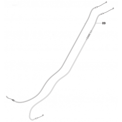 Câble de traction 598861601 HUSQVARNA LC151S - LC153S